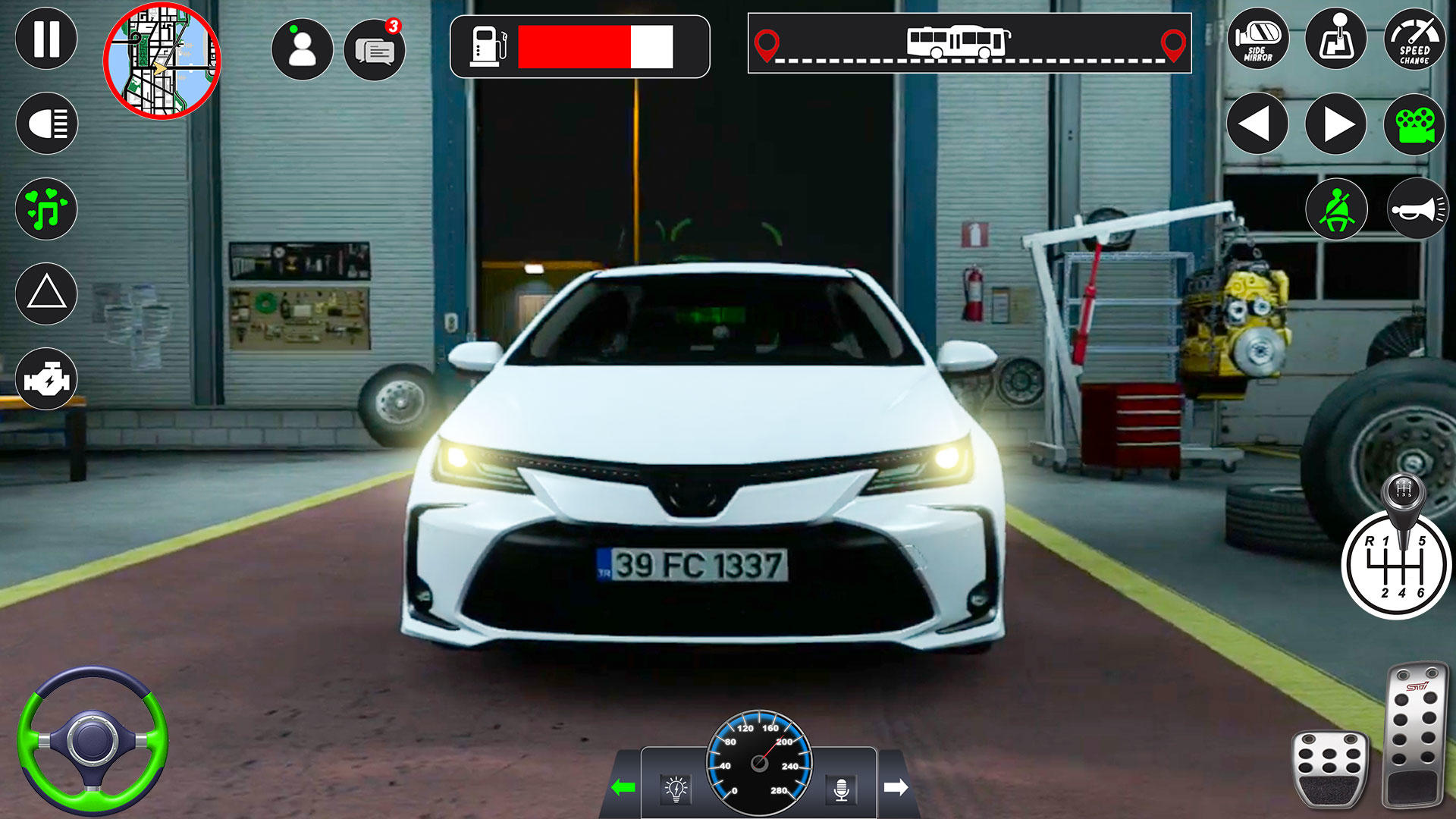 City Car Parking Car Driver 3D Game Screenshot