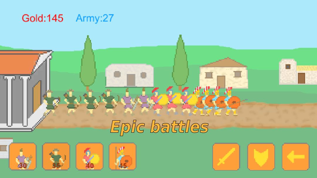 Athypolia: Spartan Defense ภาพหน้าจอเกม