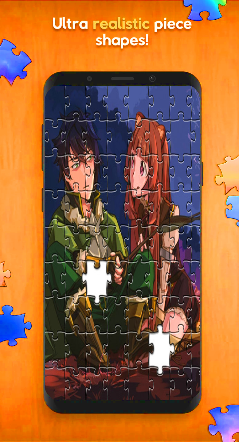 Shield Hero Anime Puzzle 遊戲截圖