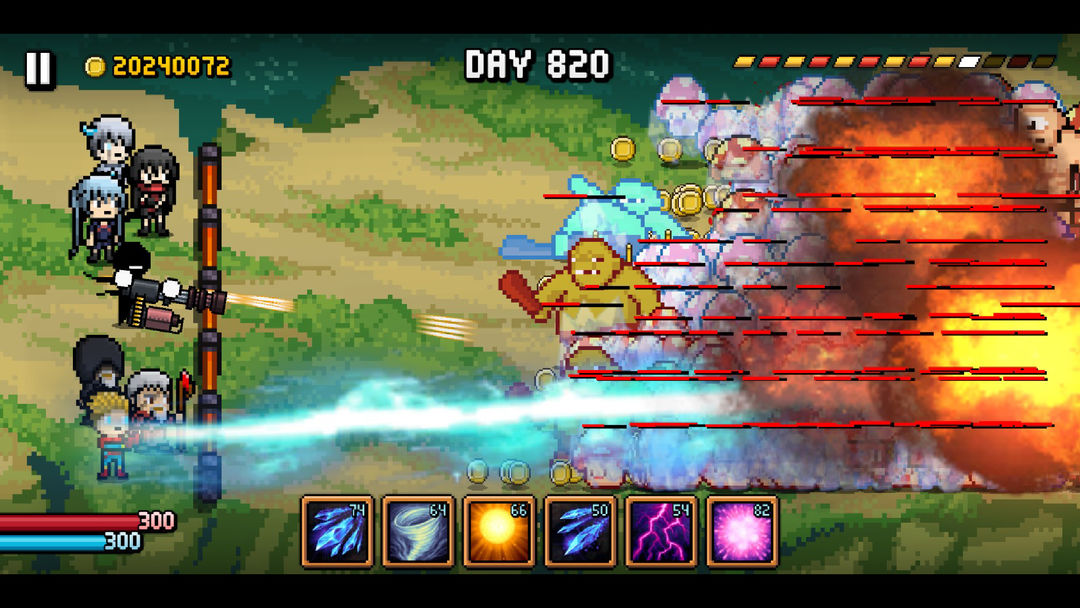Screenshot of Days Bygone - Castle Defense