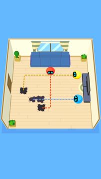 Robot Cleaning 3D ภาพหน้าจอเกม