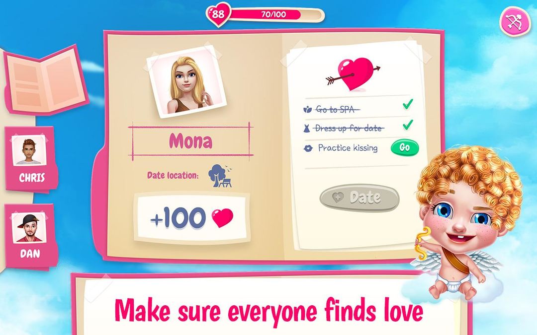 Screenshot of Love Kiss: Cupid's Mission