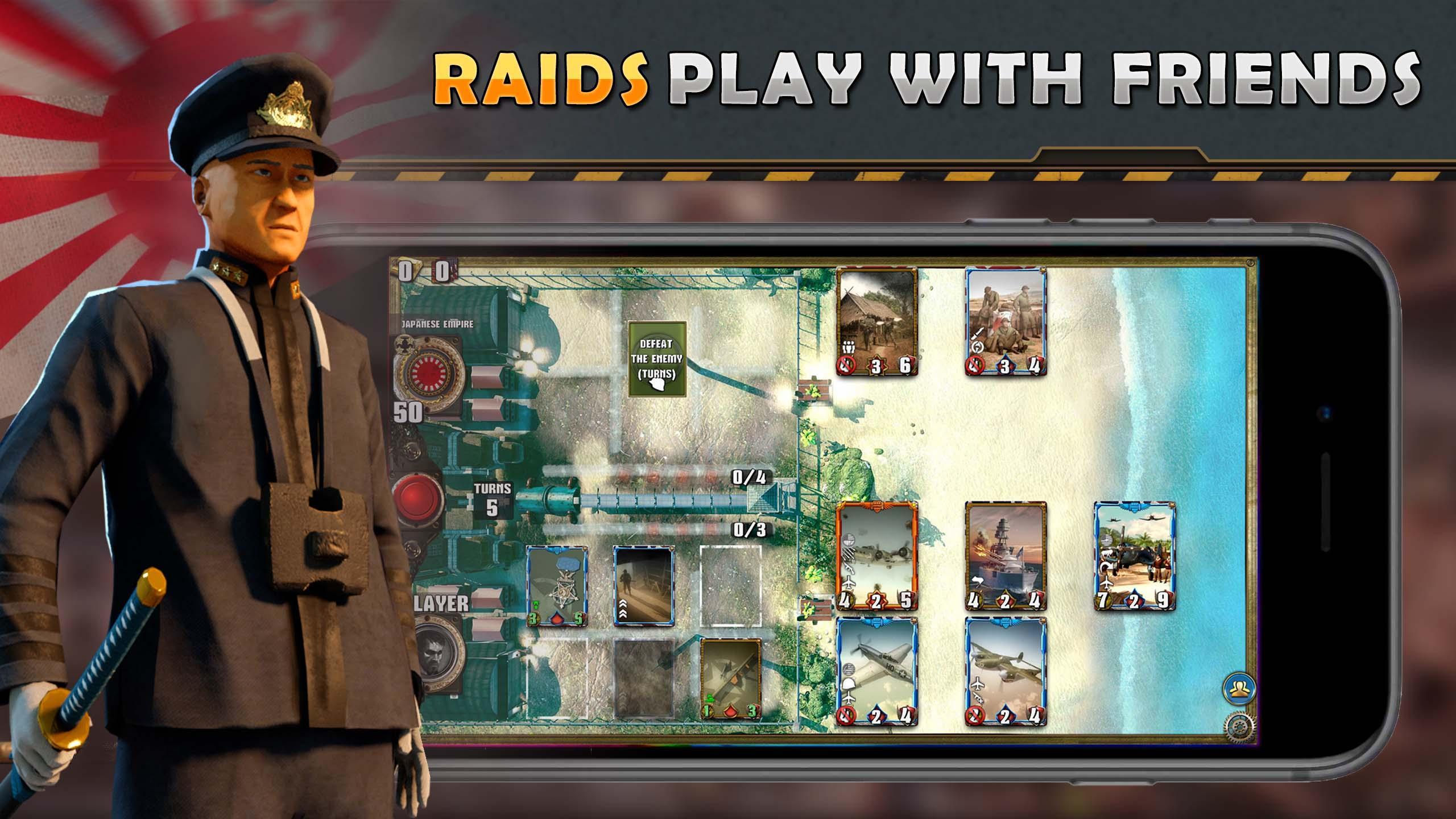 Captura de Tela do Jogo World War II: TCG