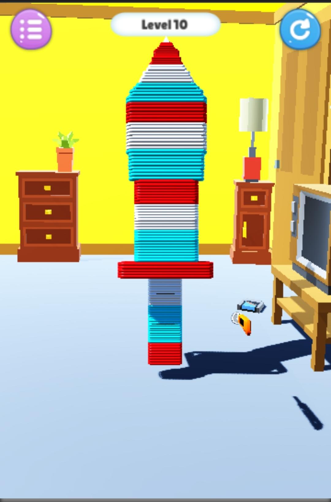 Rubber Band Slice ASMR Game Screenshot
