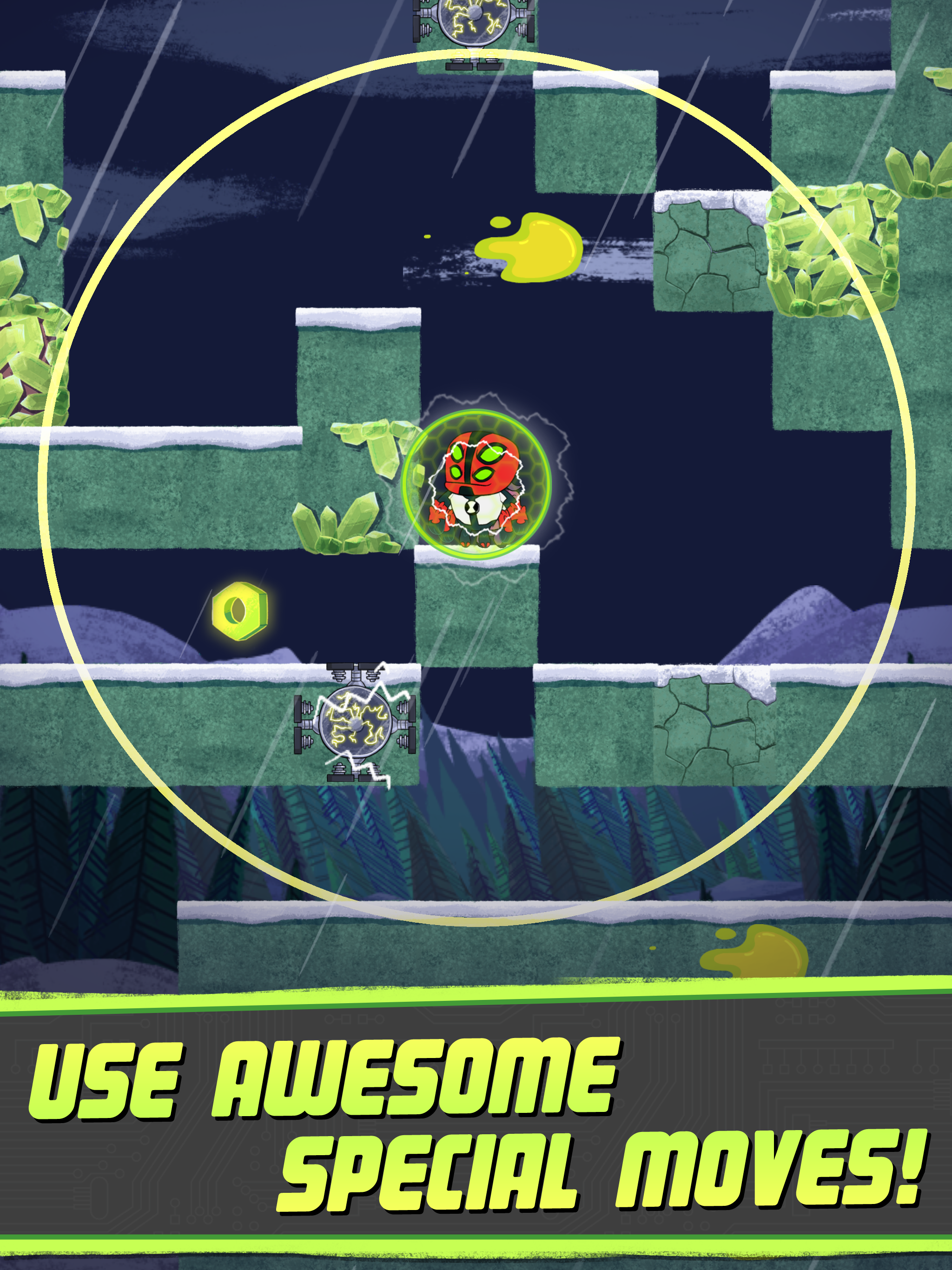 Ben 10 - Super Slime Ben Game Screenshot