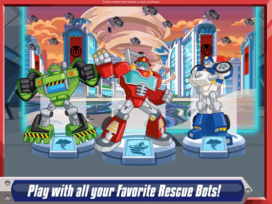 Screenshot of Transformers Rescue Bots: Dash