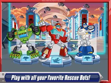 Transformers Rescue Bots: Dash Game Screenshot