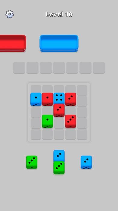 Dice Sort ゲームのスクリーンショット