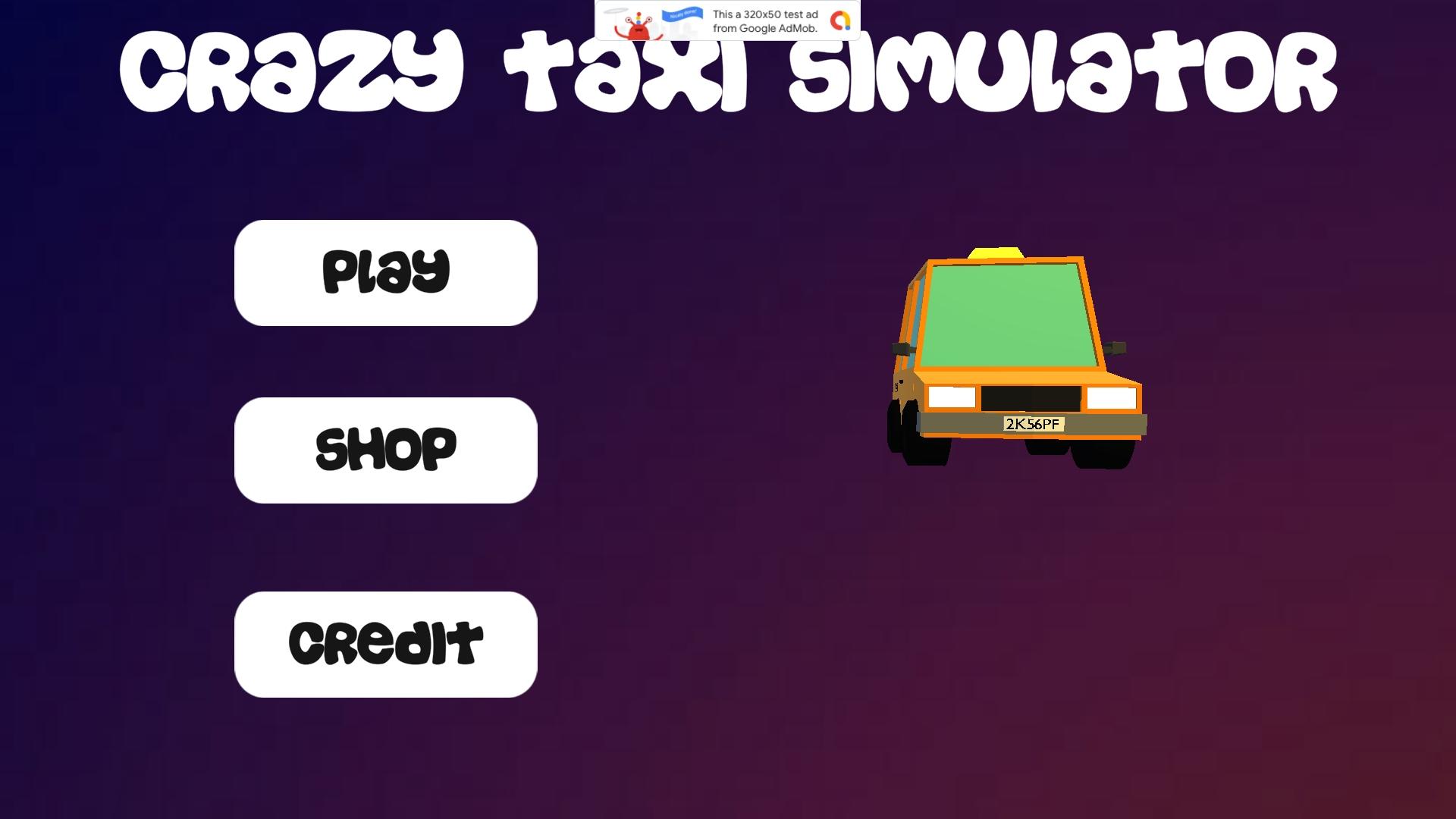 Screenshot of Crazy Taxi Sim