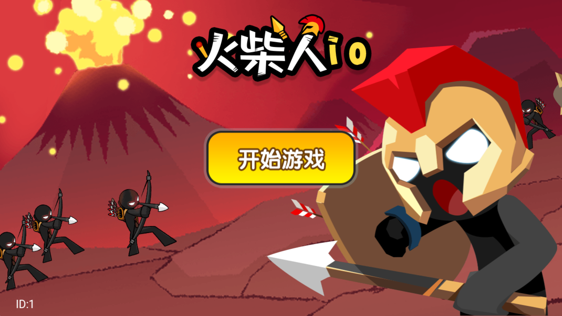 Captura de Tela do Jogo Stickman Battle - War Strategy