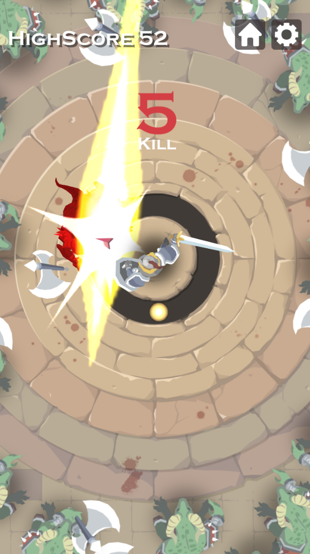 Cuplikan Layar Game Wheel of Knight