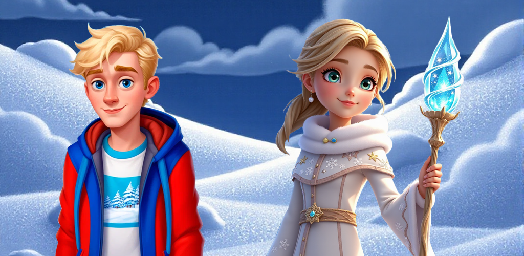 Snowy Kingdom - Maze Puzzle screenshot