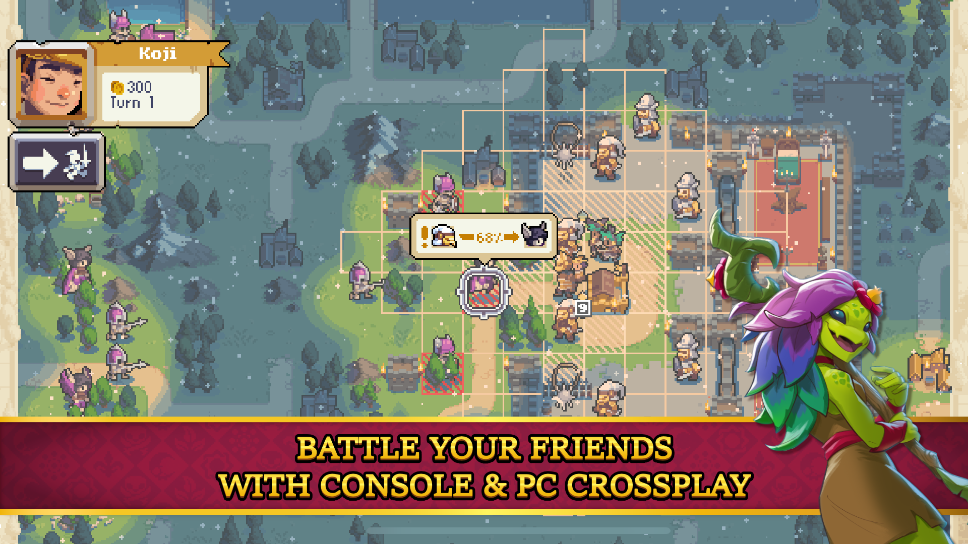 Wargroove 2: Pocket Edition Game Screenshot