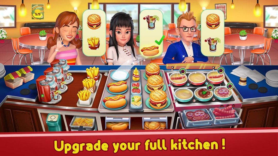 Screenshot of Kitchen Madness - Restaurant Chef Cooking Game