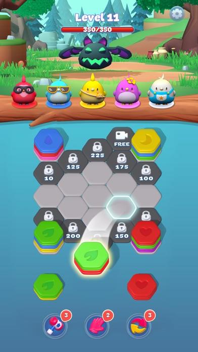 HexaSort: Bird Allies Game Screenshot