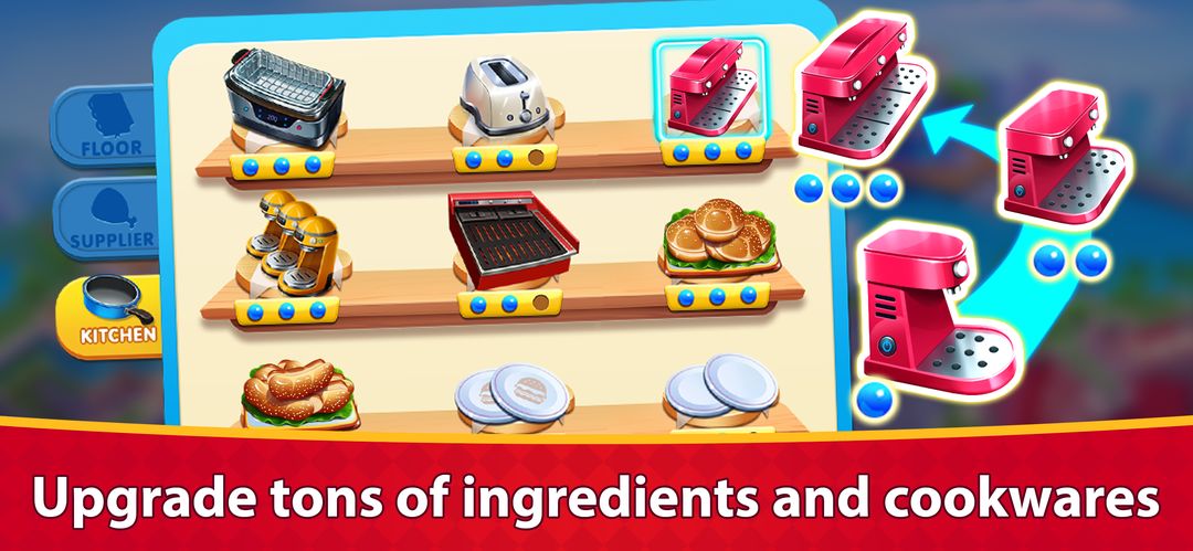 Screenshot of Cooking Marina - cooking games