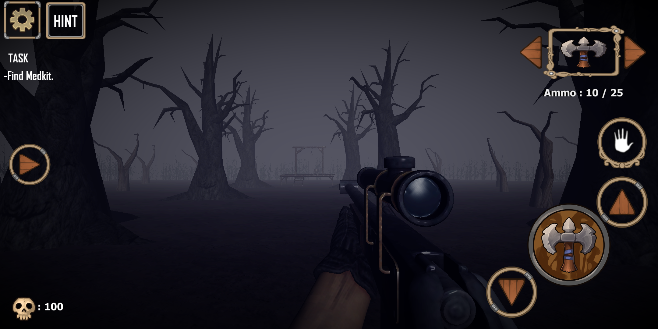 Scary Head : Horror Zone ภาพหน้าจอเกม