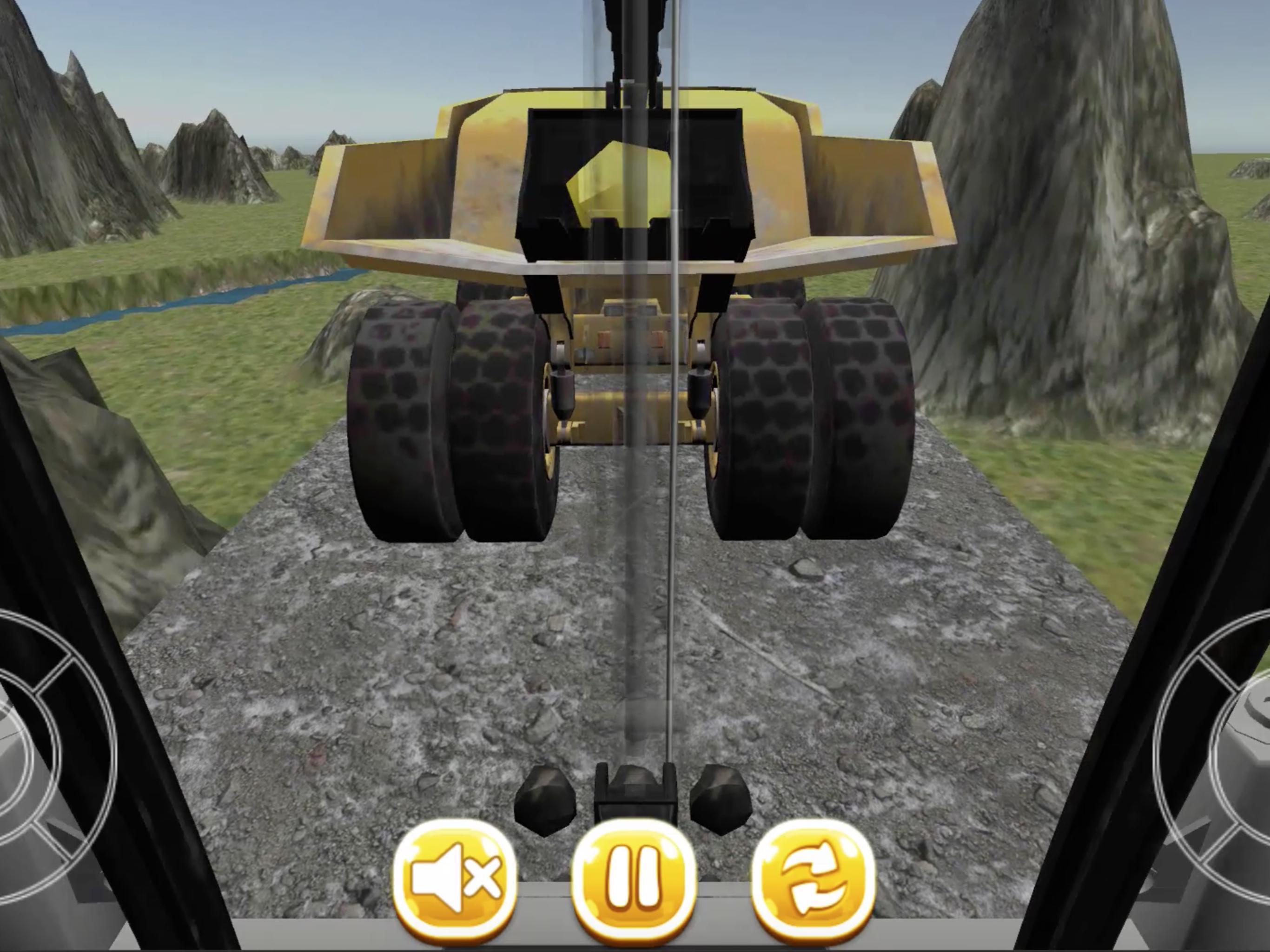 Cuplikan Layar Game Traktor Digger 3D