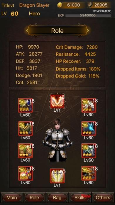 Legend of Darkness-Offline RPG ゲームのスクリーンショット