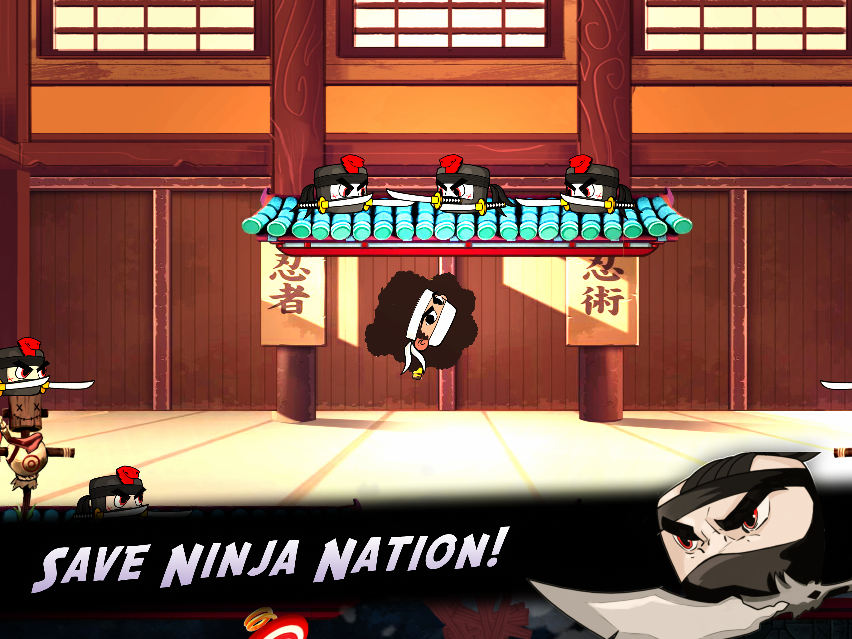 Afro Ninja遊戲截圖
