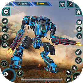 Real mech robot 2024 steel war 3d