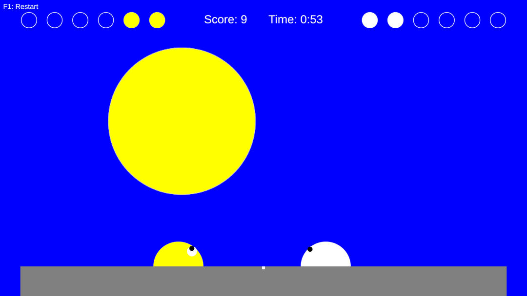 Screenshot of Slime Volley