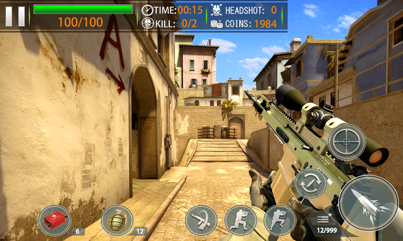 Screenshot 1 of Guerra di linea d'assalto Cs 1.0.0