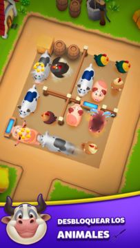 Captura de Pantalla del Juego Animal Farm Jam Puzzle 3D