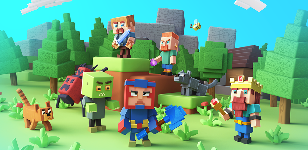 Banner of Mini Block Craft: Planet Craft 