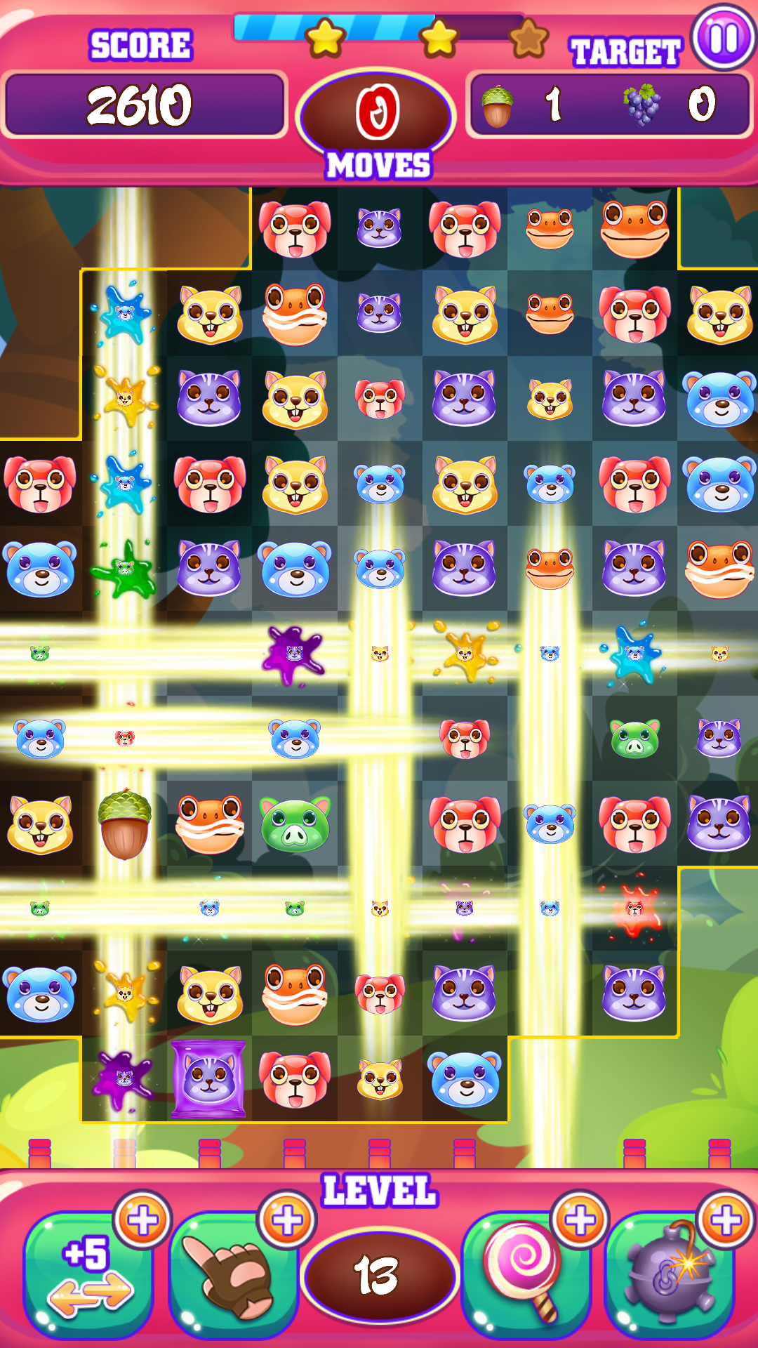 Land of Gardens: Match 3 Game Screenshot