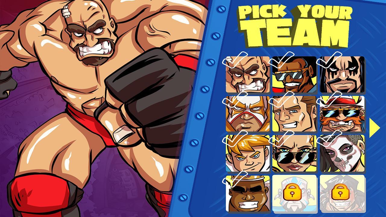 Shake Rumble Wrestling ภาพหน้าจอเกม