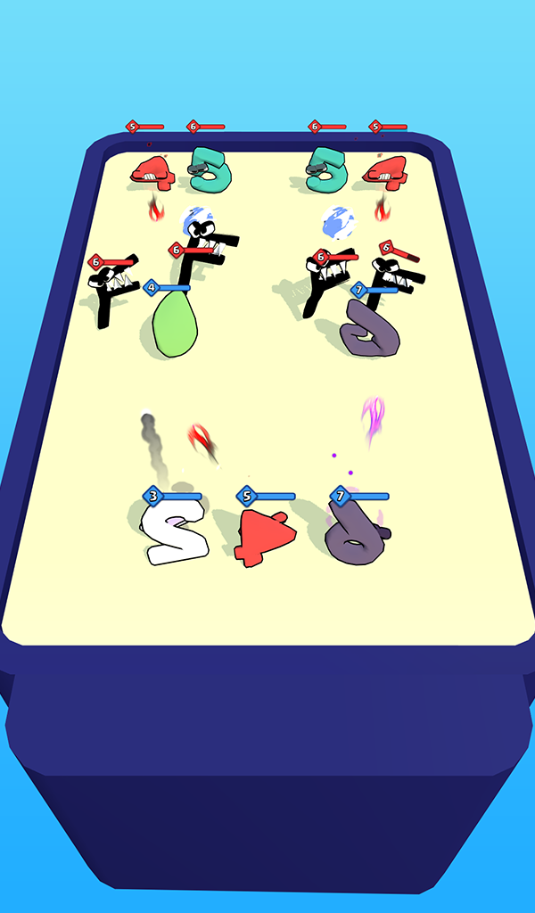 Screenshot of Merge Alphabet: Monster Fusion