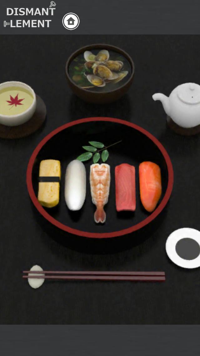 [Puzzle] Dismantlement SUSHI Game Screenshot