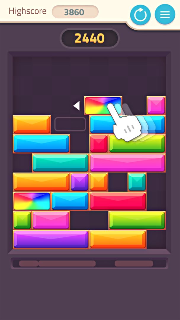 Triangles & Blocks screenshot game