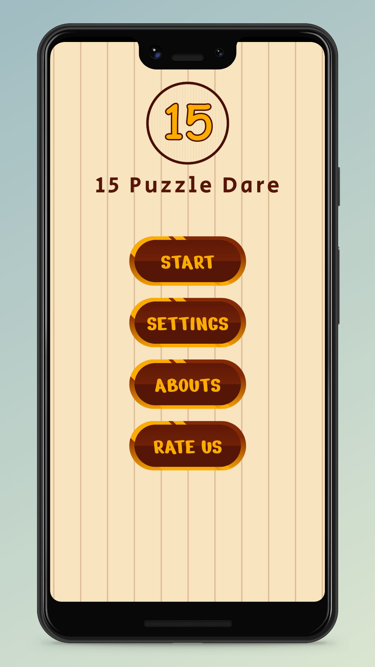 Скриншот игры 15 Puzzle Dare