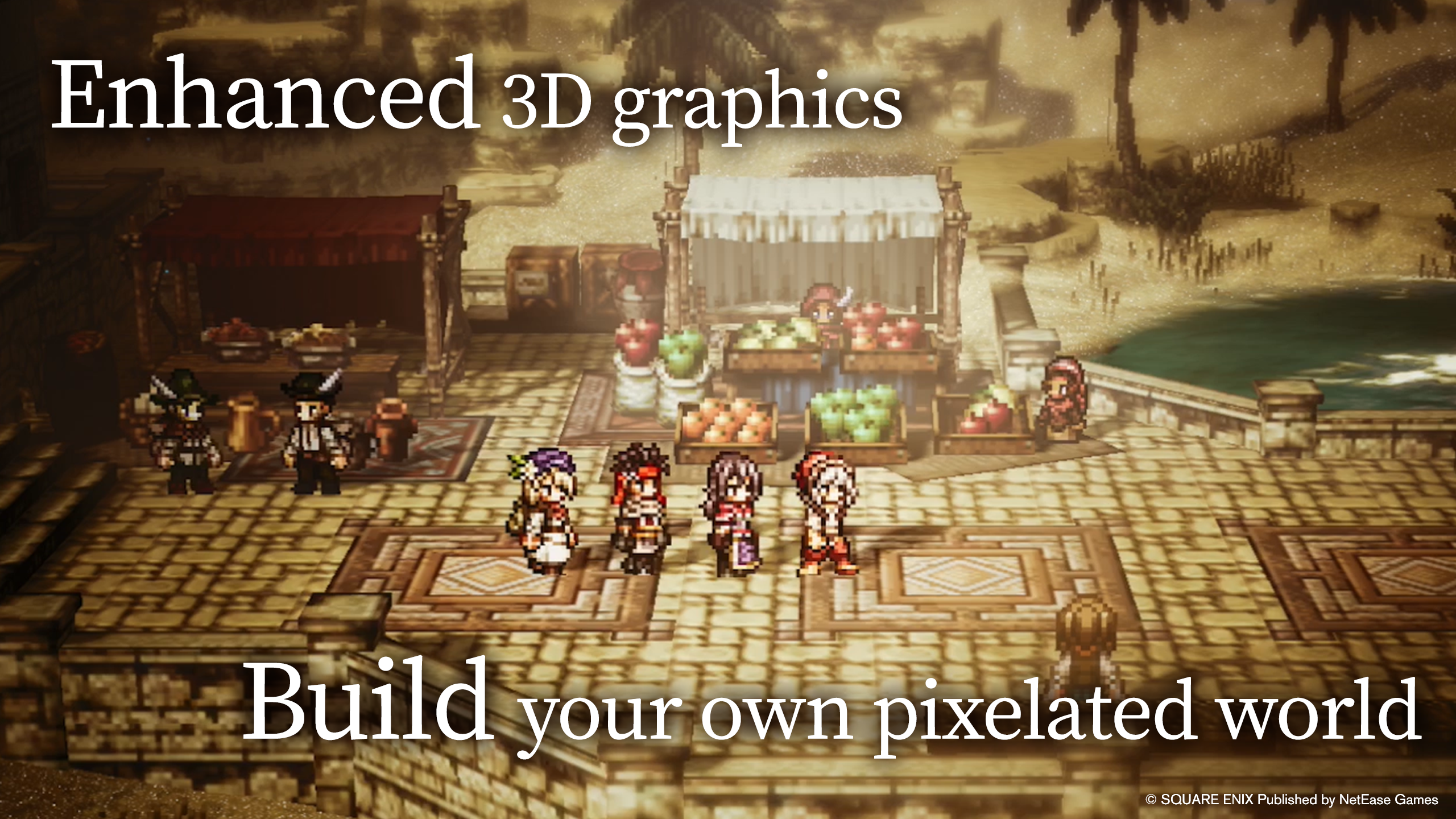 OCTOPATH TRAVELER: CotC Game Screenshot