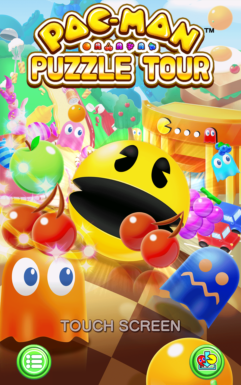 パックマンパズルツアー　つなげて消すだけ　【PAC-MAN】 ภาพหน้าจอเกม