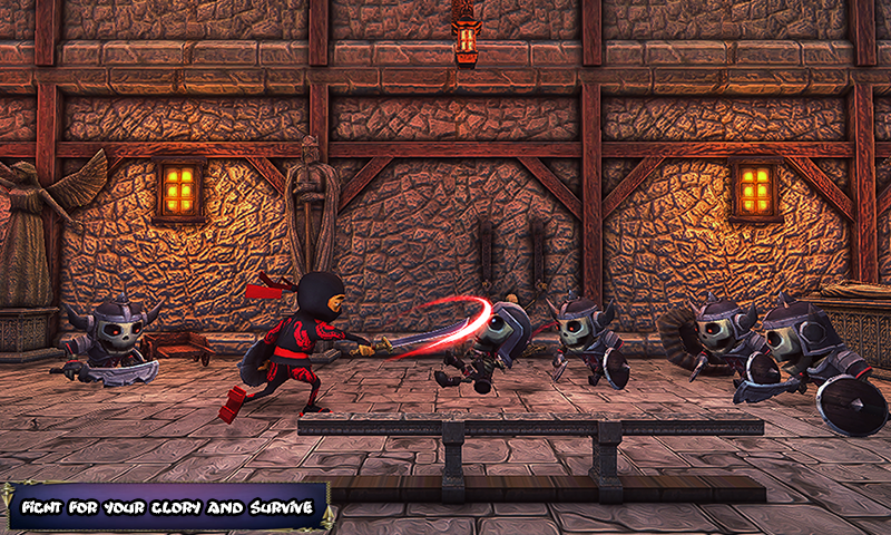 Screenshot 1 of Ninja Samurai សងសឹក 1.4