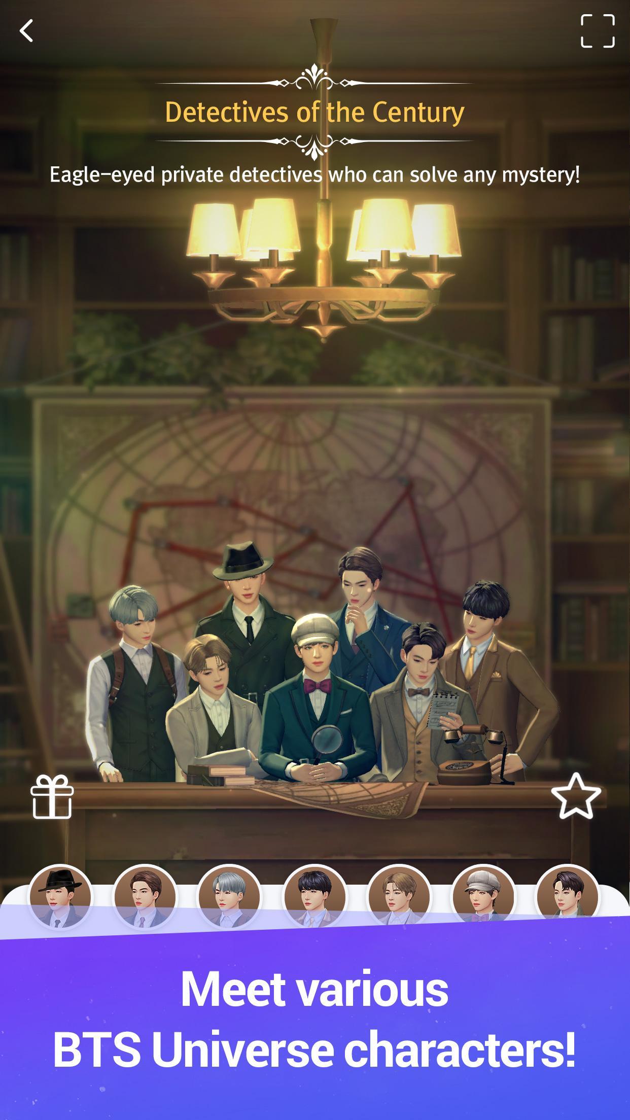 BTS Universe Story Game Screenshot