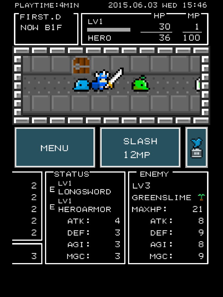 MinuteDungeon Game Screenshot