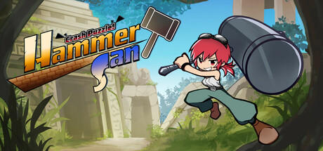 Banner of Crash Puzzle Hammer-San 