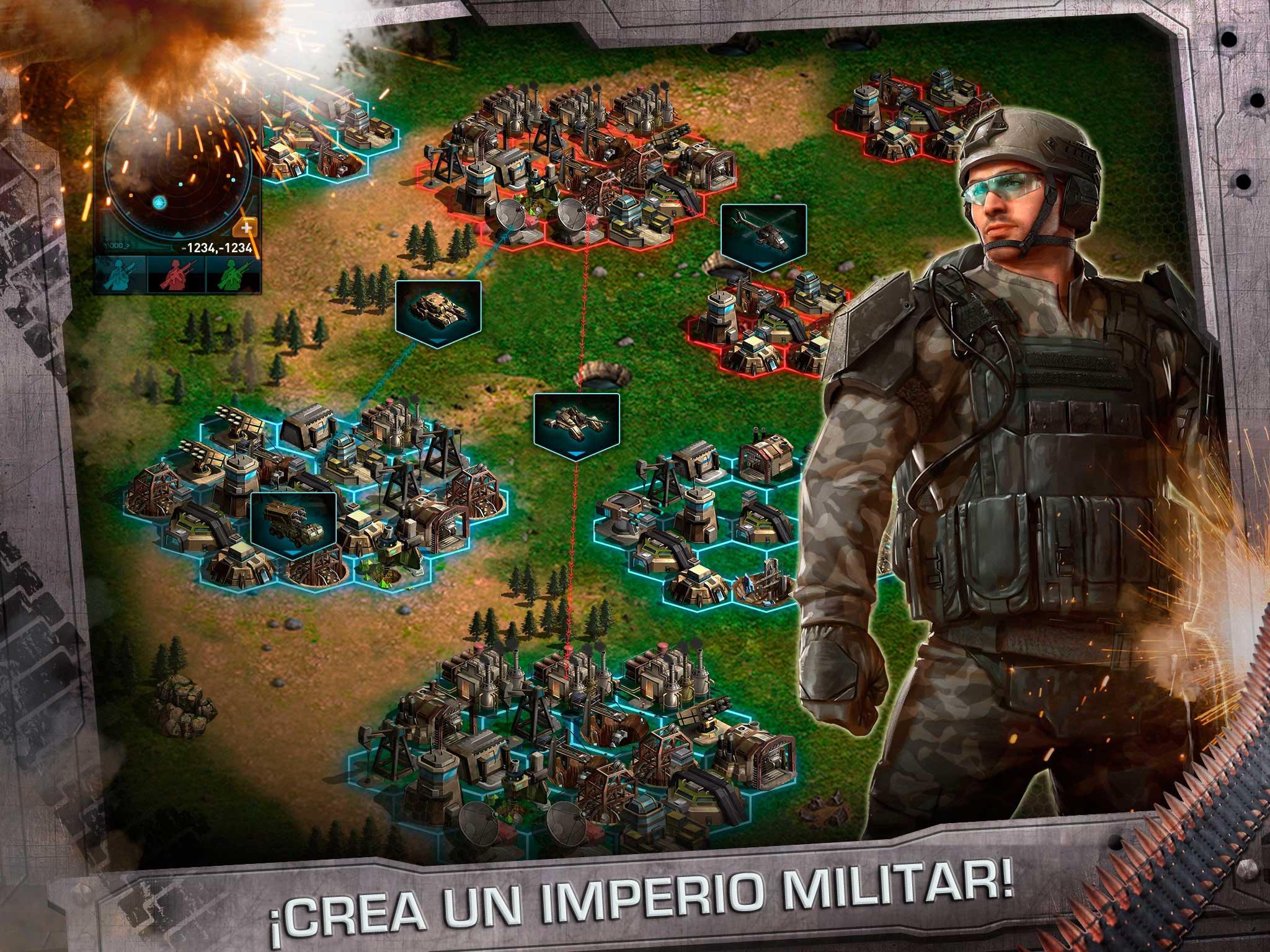 Screenshot 1 of War of Nations: guerra militar 8.5.3
