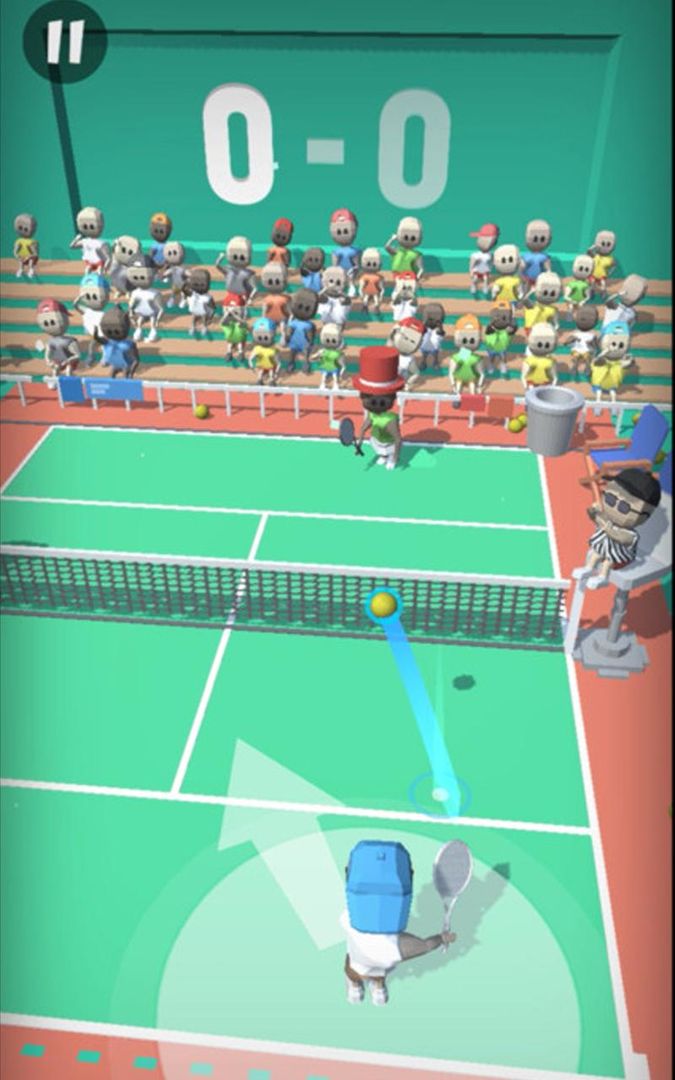 Screenshot of Ultimate Tennis Game: 3d sports games