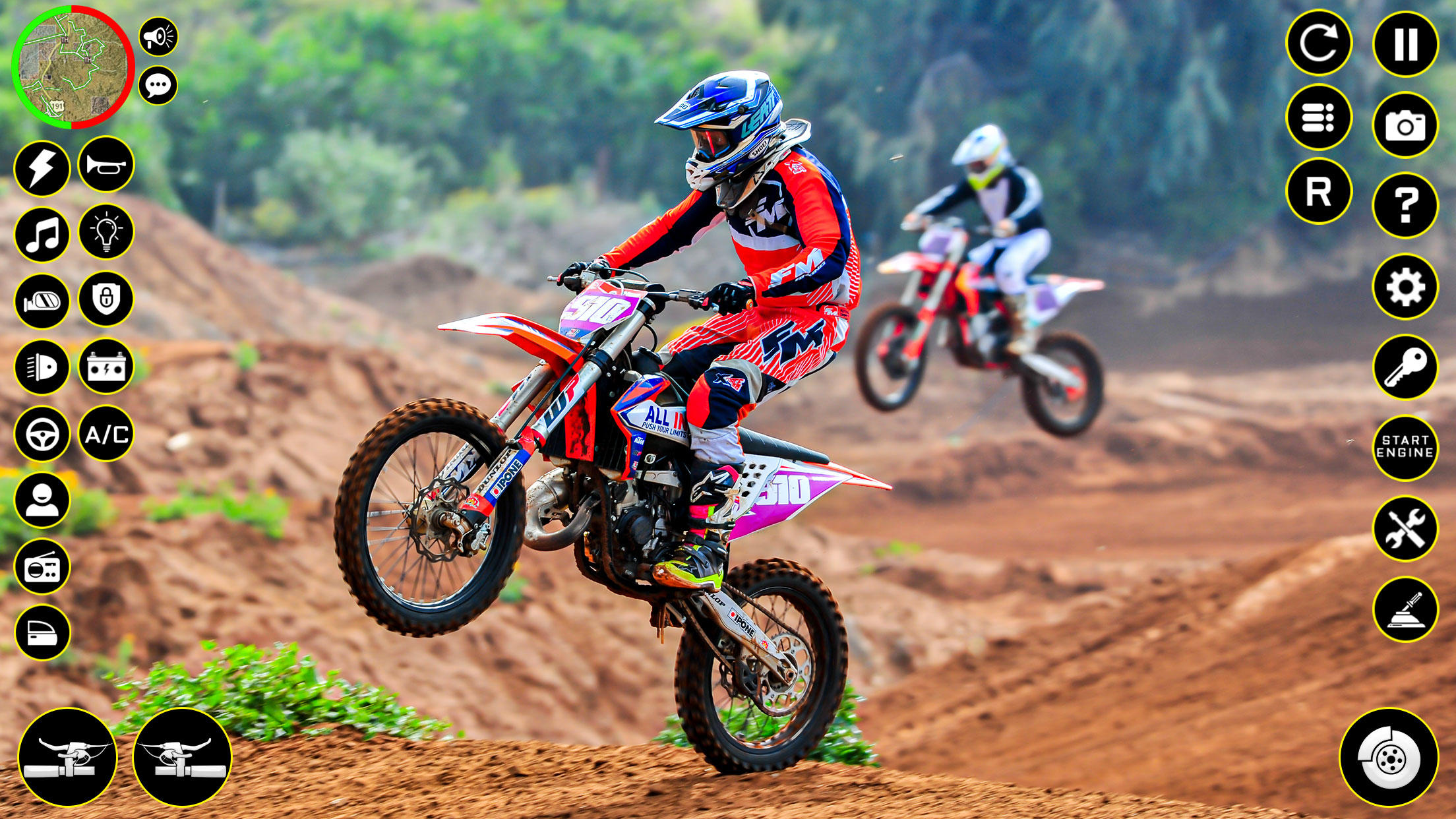 Dirt Bike Race Motocross Games versão móvel andróide iOS apk baixar  gratuitamente-TapTap