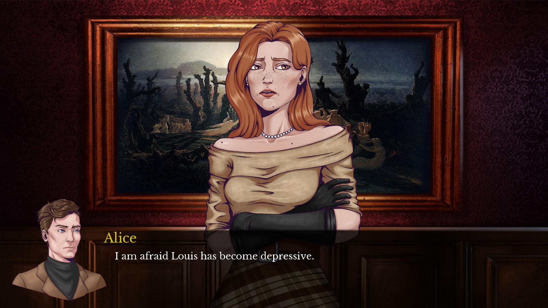 Screenshot of ANAON - a tragic Visual Novel