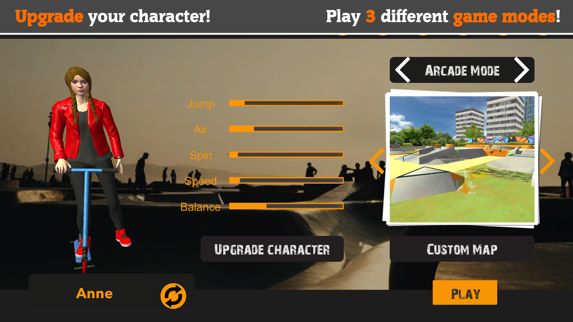 Scooter FE3D 2 Game Screenshot
