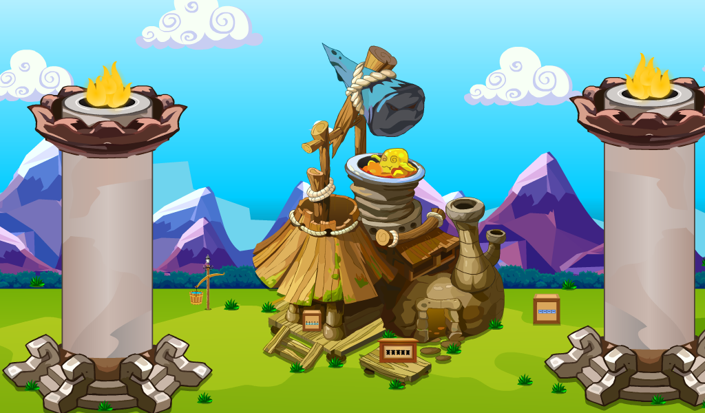 Aboriginal Boy House Escape Game Screenshot