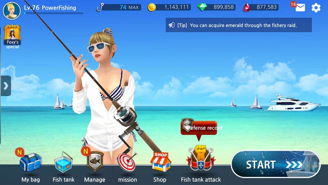 Screenshot of Power Fishing