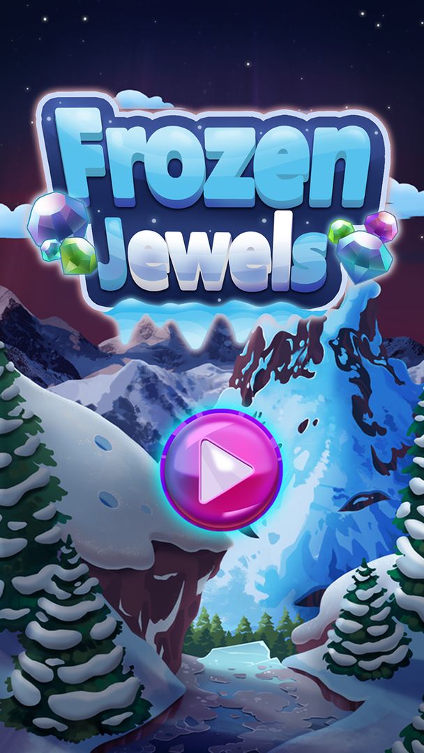 Bunny's Frozen Jewels: Match 3 ภาพหน้าจอเกม