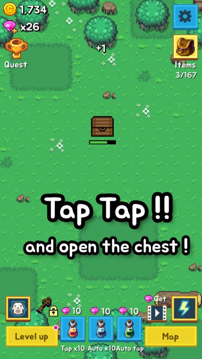 Screenshot 1 of Tap Chest - Idle Clicker 5.2